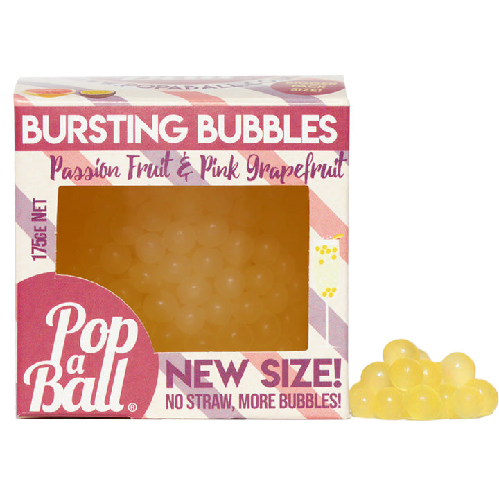 bursting bubbles for prosecco, vodka & gin