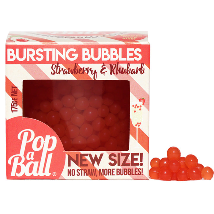 bursting bubbles for prosecco, vodka & gin