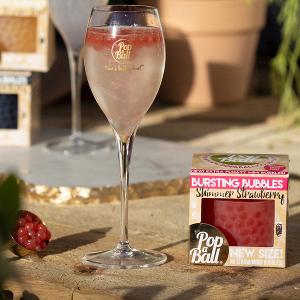 Shimmer Bubbles with Fizz and Liqueur Gift Set Popaball