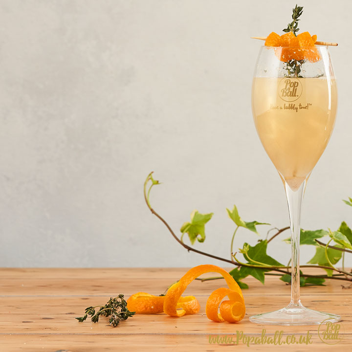 passion fruit shimmer for prosecco
