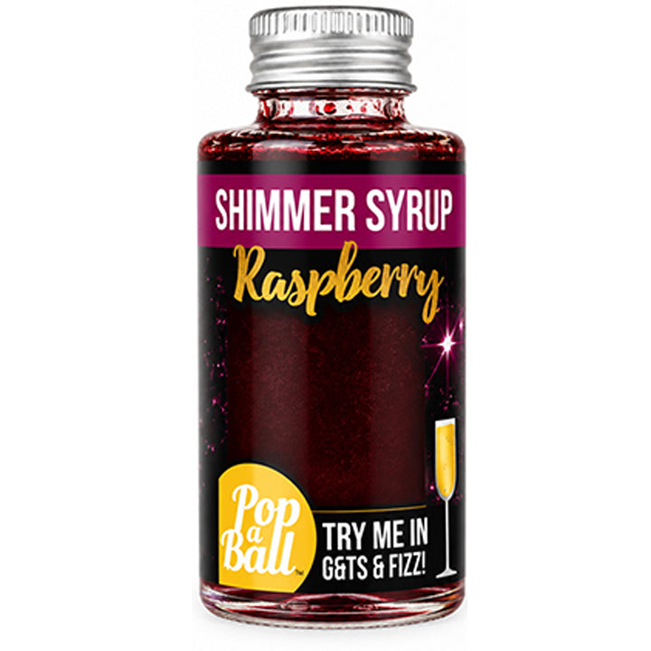 Raspberry shimmer syrup
