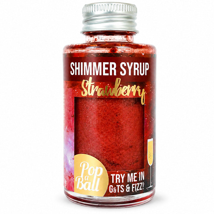 strawberry shimmer syrup for prosecco 