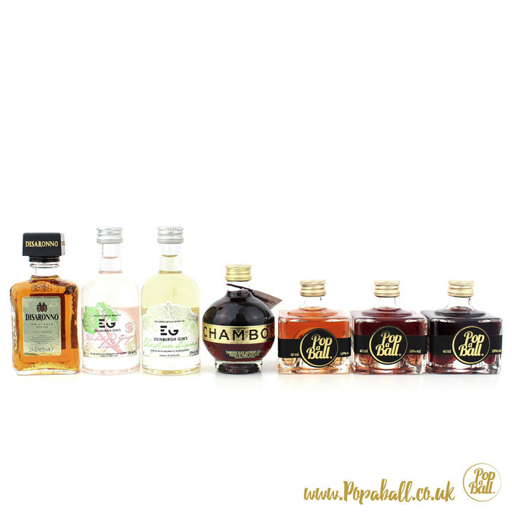 Prosecco gift set with liqueur