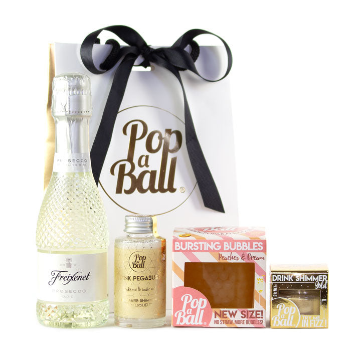 Pimp your Prosecco gift set with fizz and bubbles