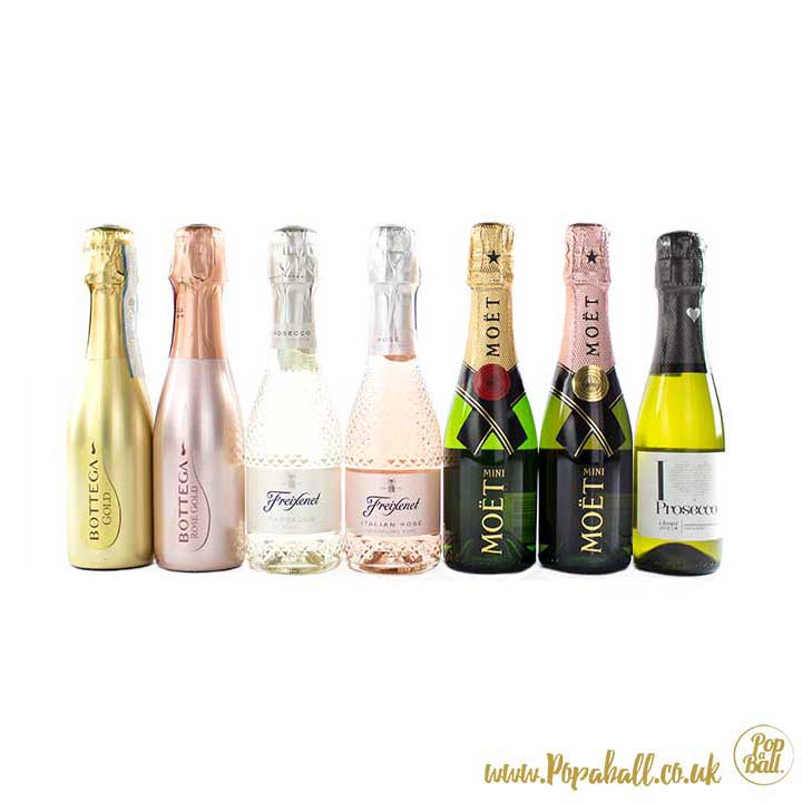 Prosecco gift set with liqueur