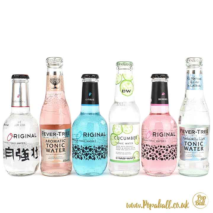 gin gift set with drink shimmer