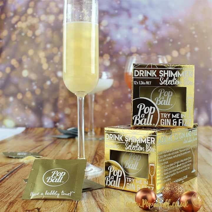 New! Drink Shimmer Selection Box - Bursting Bubbles