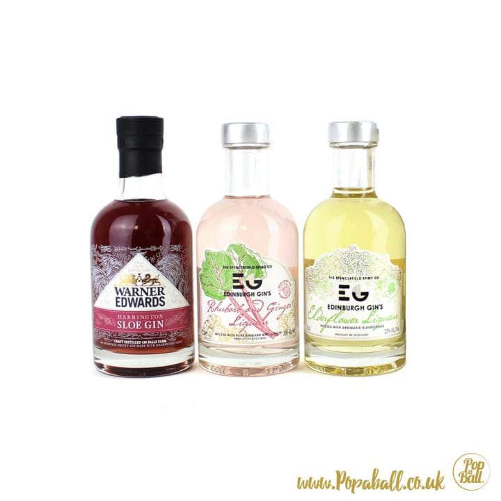 Pimp Your Gin With Bubbles For Gin Wood Box Gift Set - Gin And Bubbles