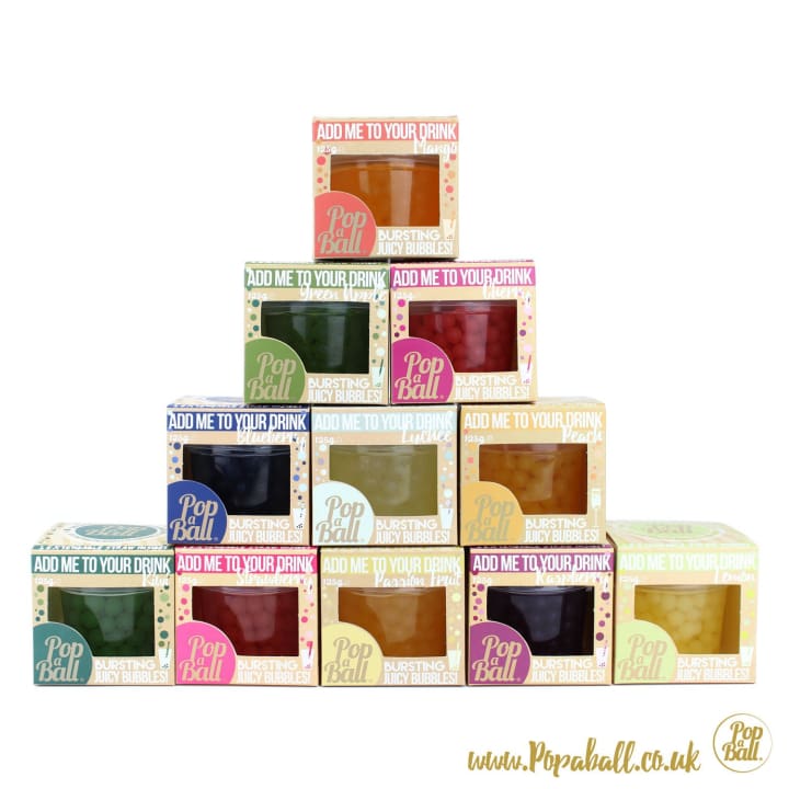 Popaball Liqueurs Stack With Bubbles And Shimmer Gift Set - Fizz