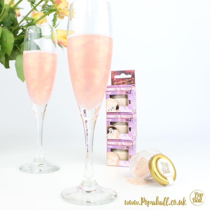Shimmer With Bubbles And Vodka Gift Set - Spirits