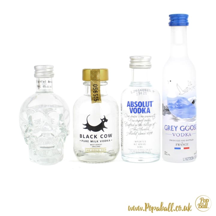 Shimmer With Bubbles And Vodka Gift Set - Spirits